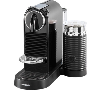 NESPRESSO by Magimix CitiZ & Milk Coffee Machine - Black NESPRESSO by Magimix CitiZ & Milk Coffee Machine - Black